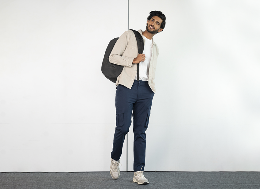 Black Cargo Pants Mens