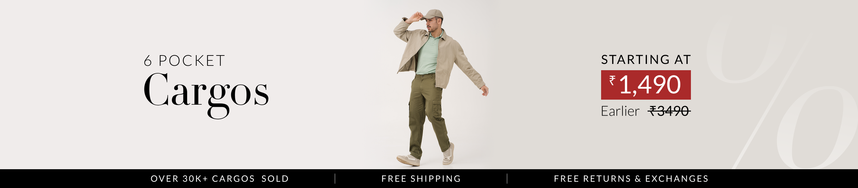 Men's Ready To Wear Cargo Pants