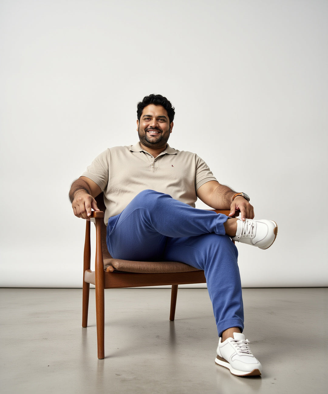 Ocean Waves Plus Size Power-Stretch Pants