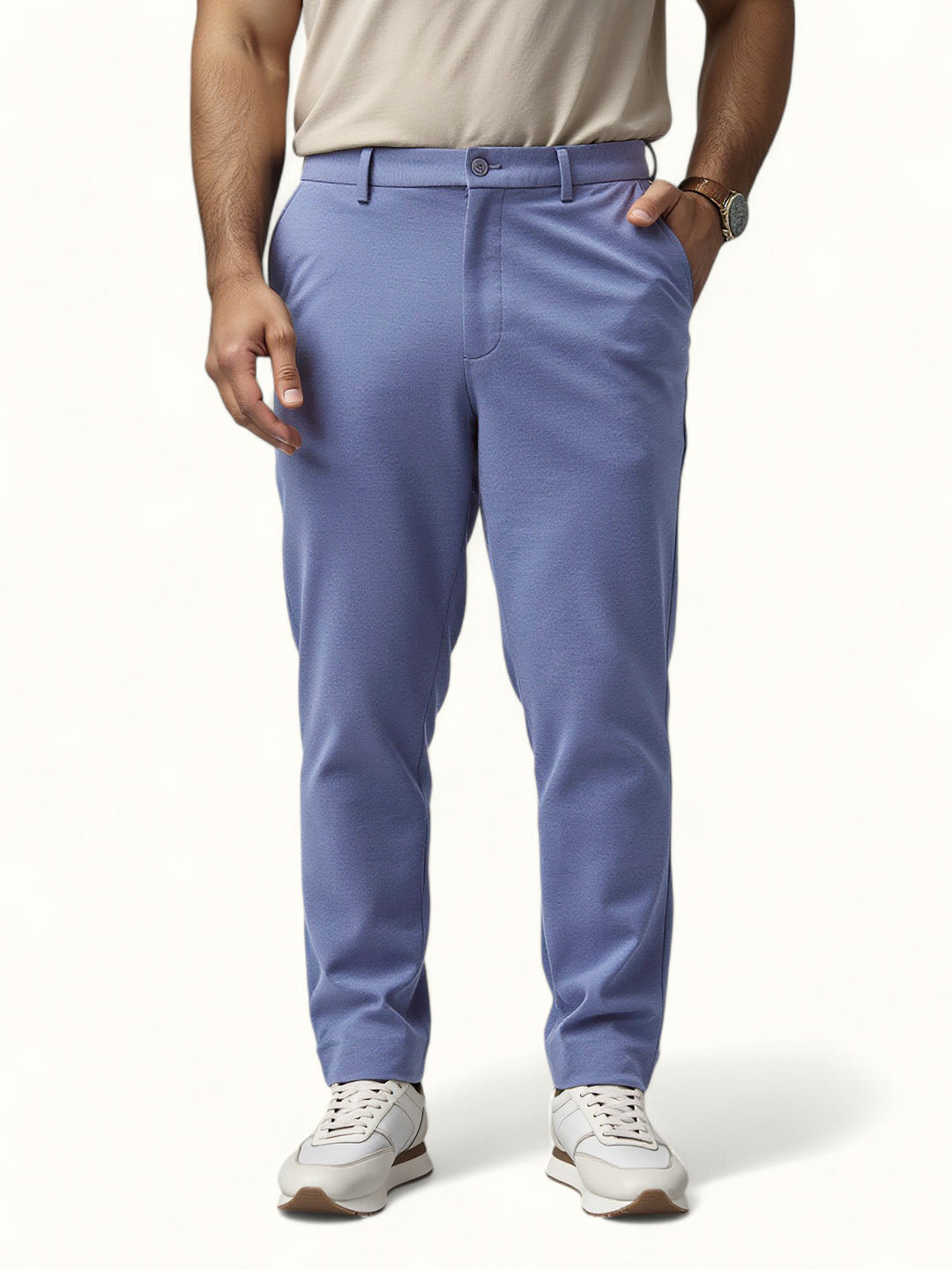 Ocean Waves Plus Size Power-Stretch Pants