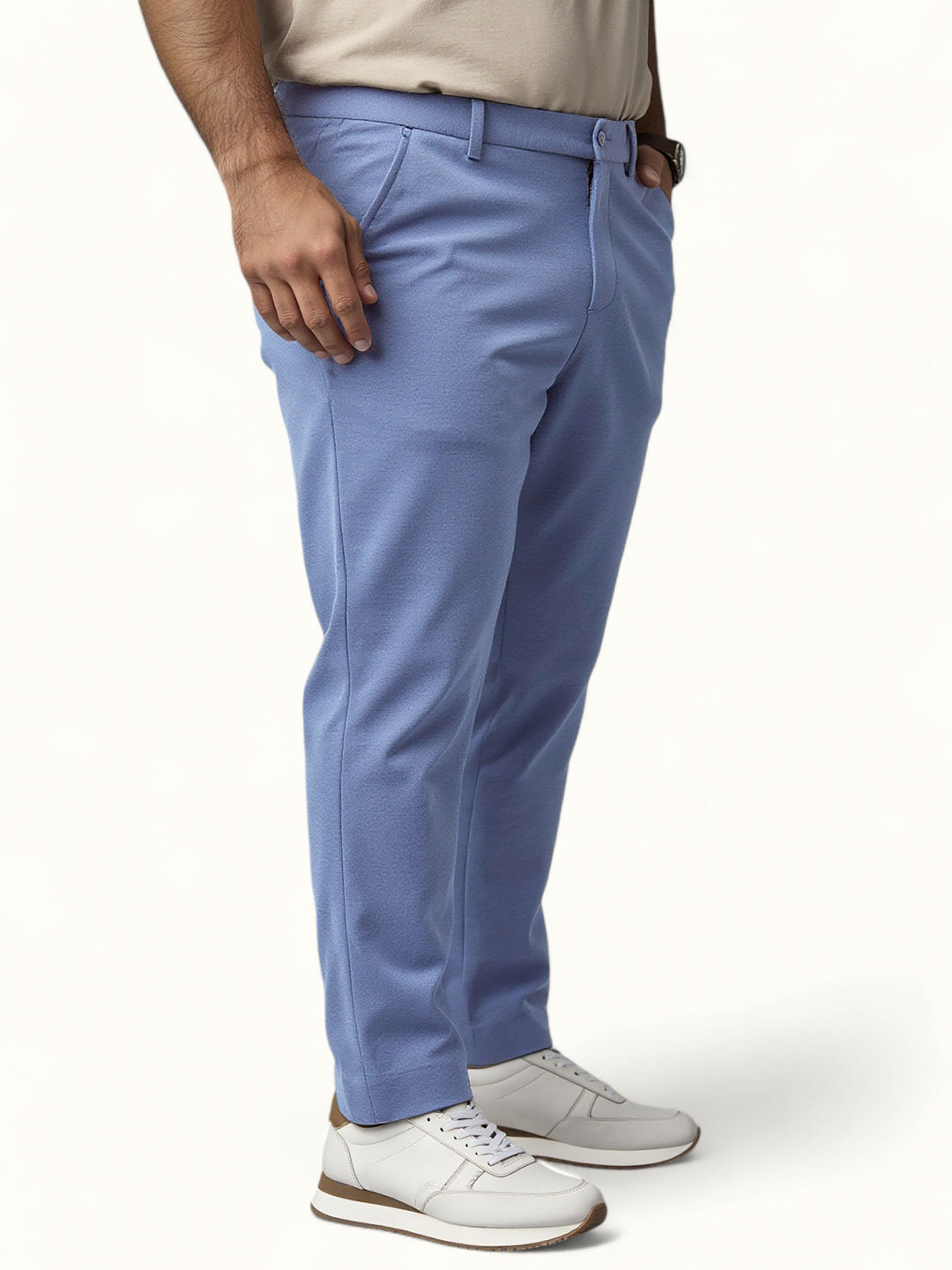 Ocean Waves Plus Size Power-Stretch Pants