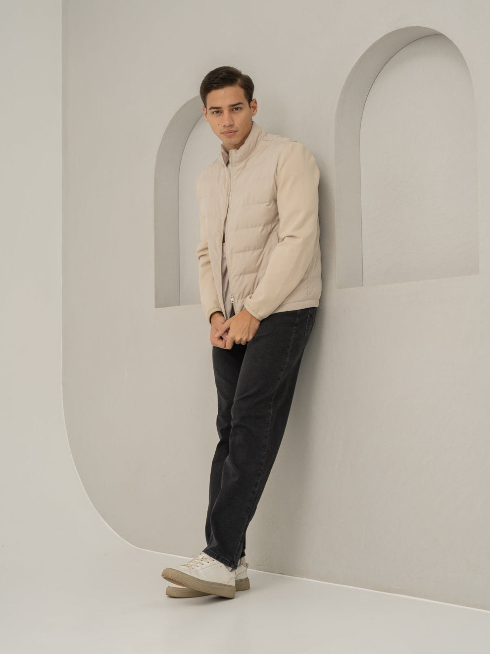 Grunge Grey Relaxed Fit Jeans