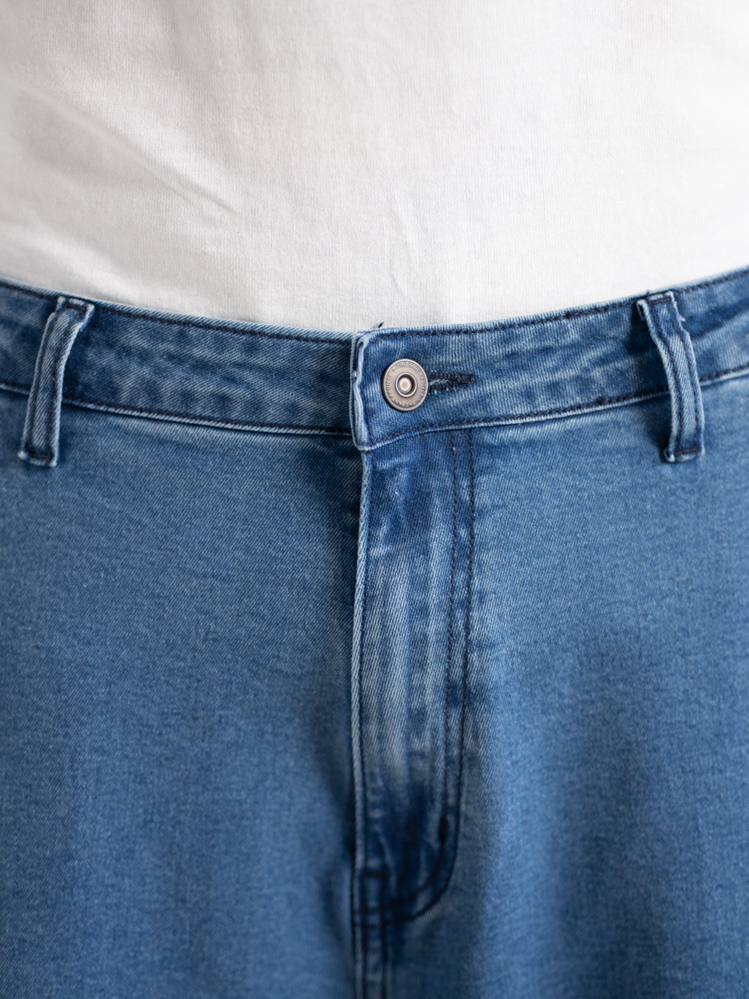 Aegean Blue Baggy Fit Jeans