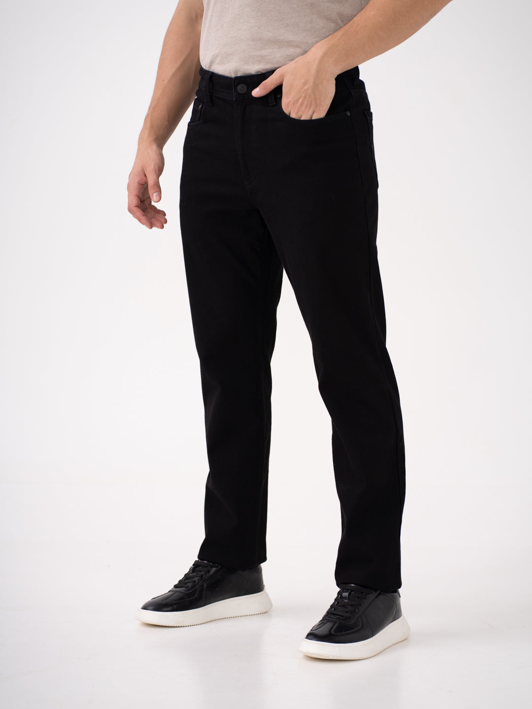 Twilight Black Relaxed Fit Pro-Stretch Jeans