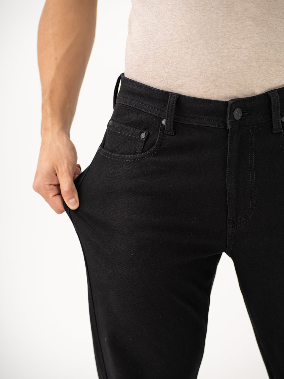 Twilight Black Relaxed Fit Pro-Stretch Jeans