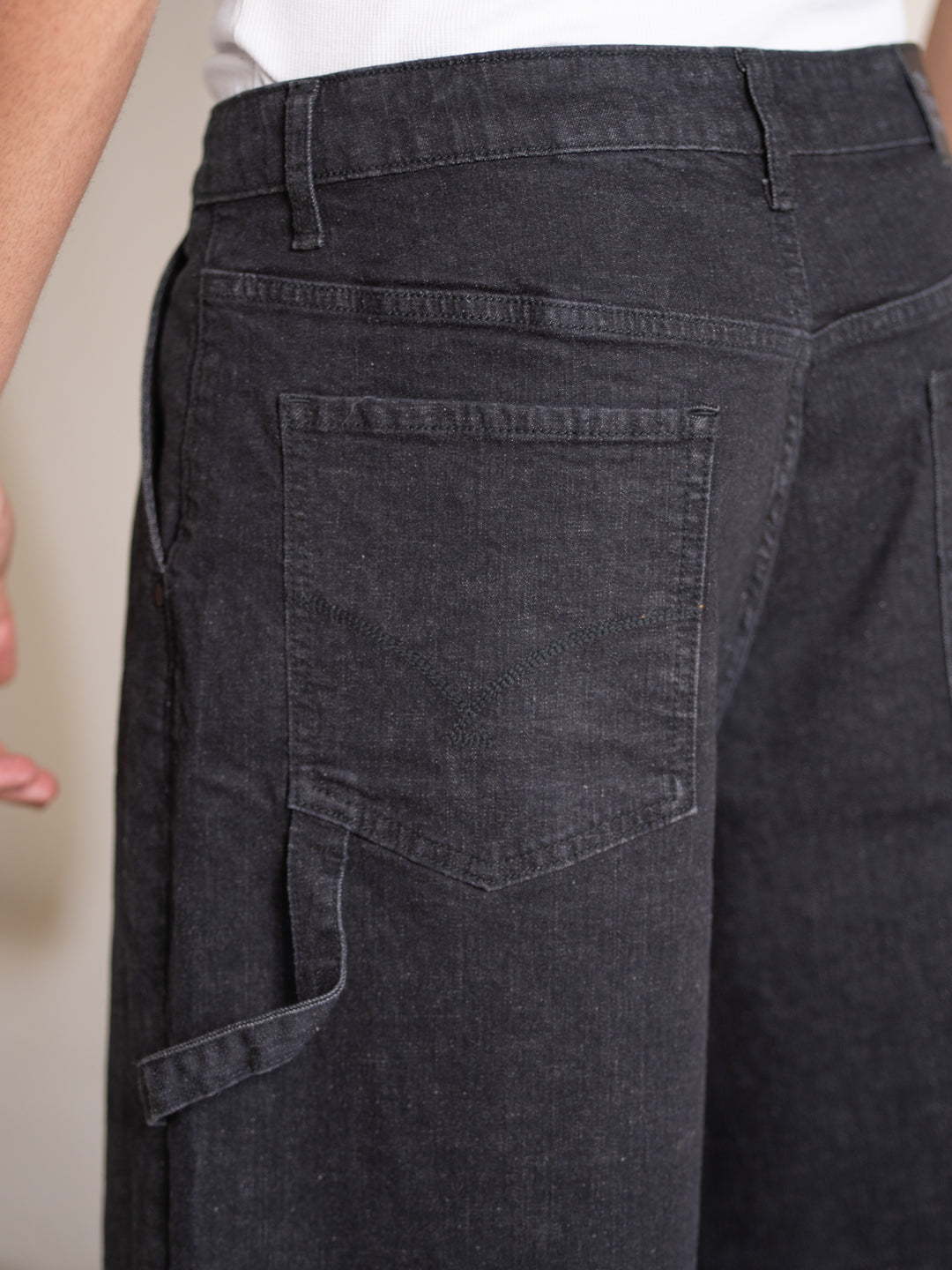 Concrete Grey Baggy Fit Jeans