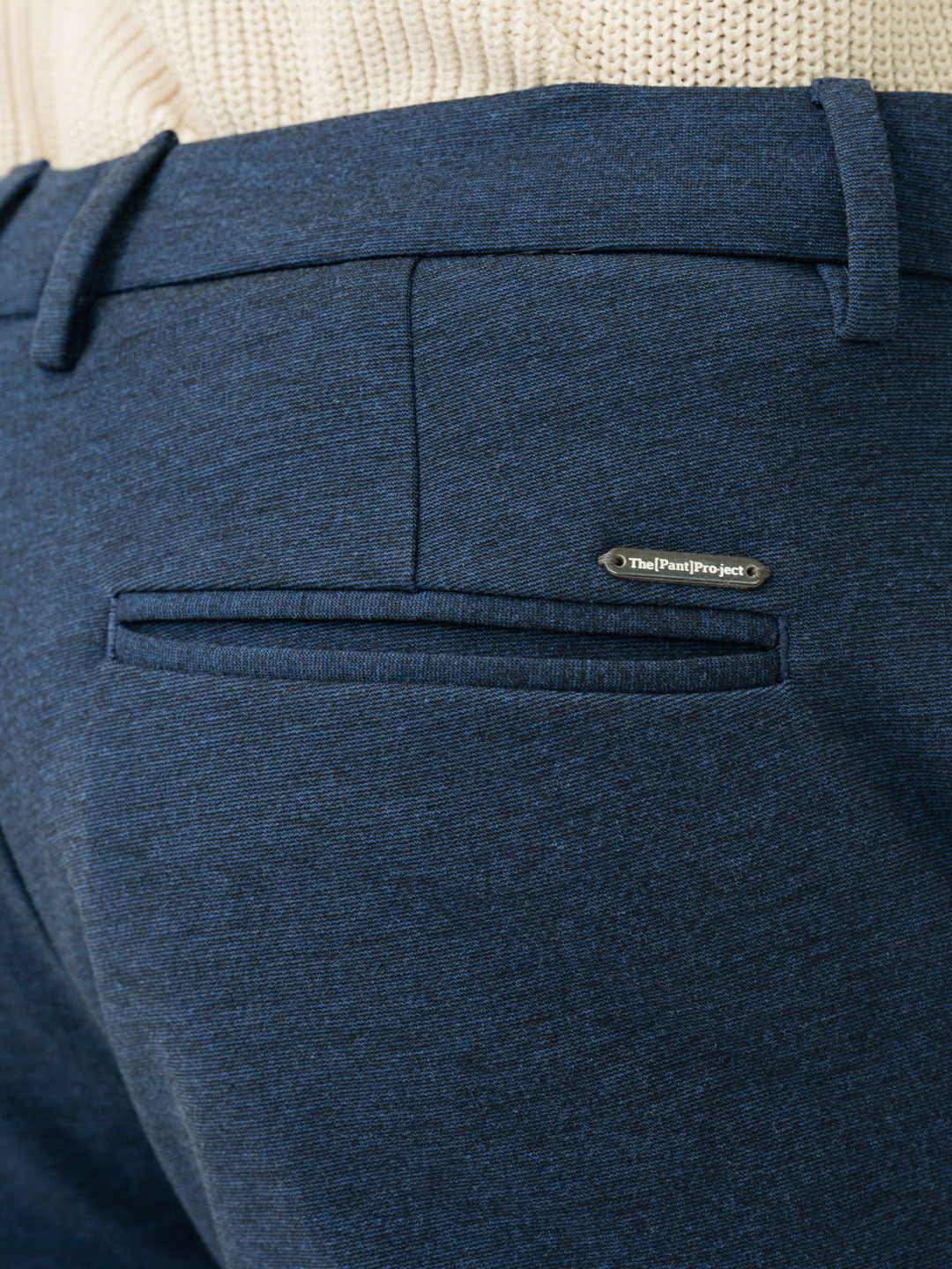 Prussian Blue Slim Fit Power Stretch Pants