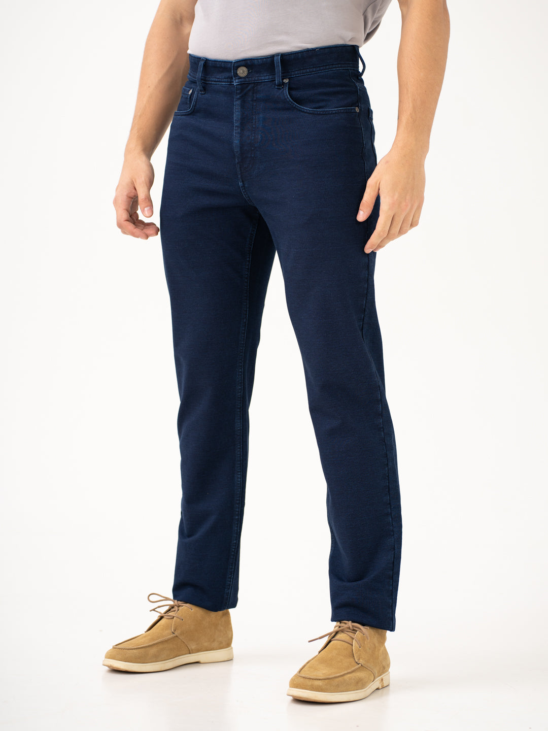 Frontier Blue Pro-Stretch Relaxed Fit Jeans