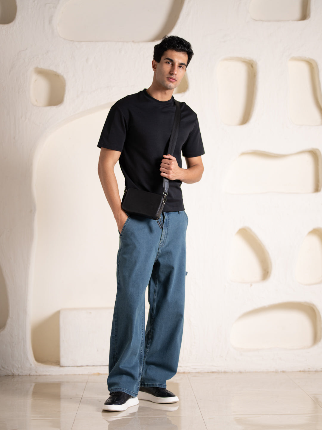 Tempest Blue Baggy Fit Jeans