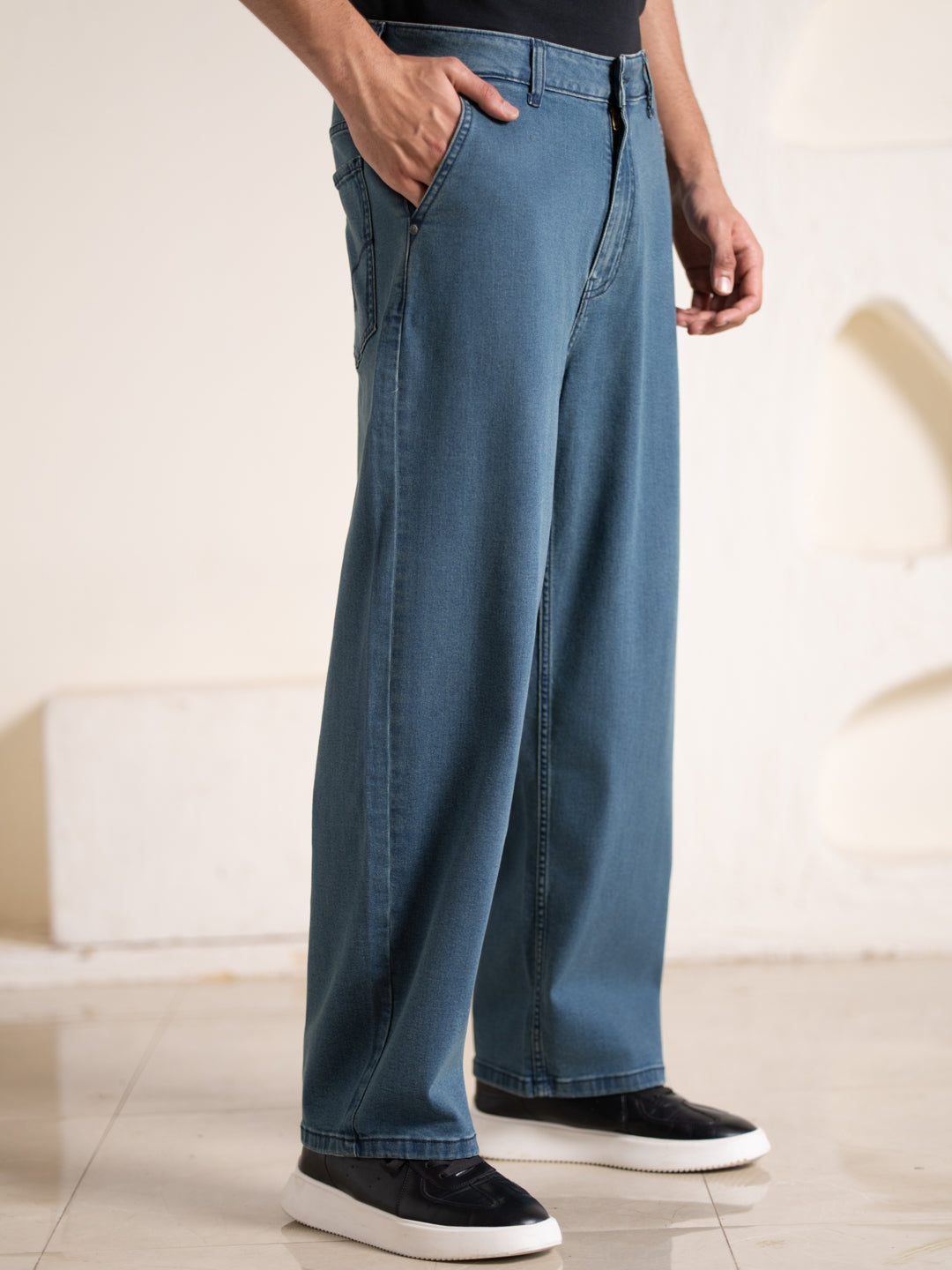 Tempest Blue Baggy Fit Jeans