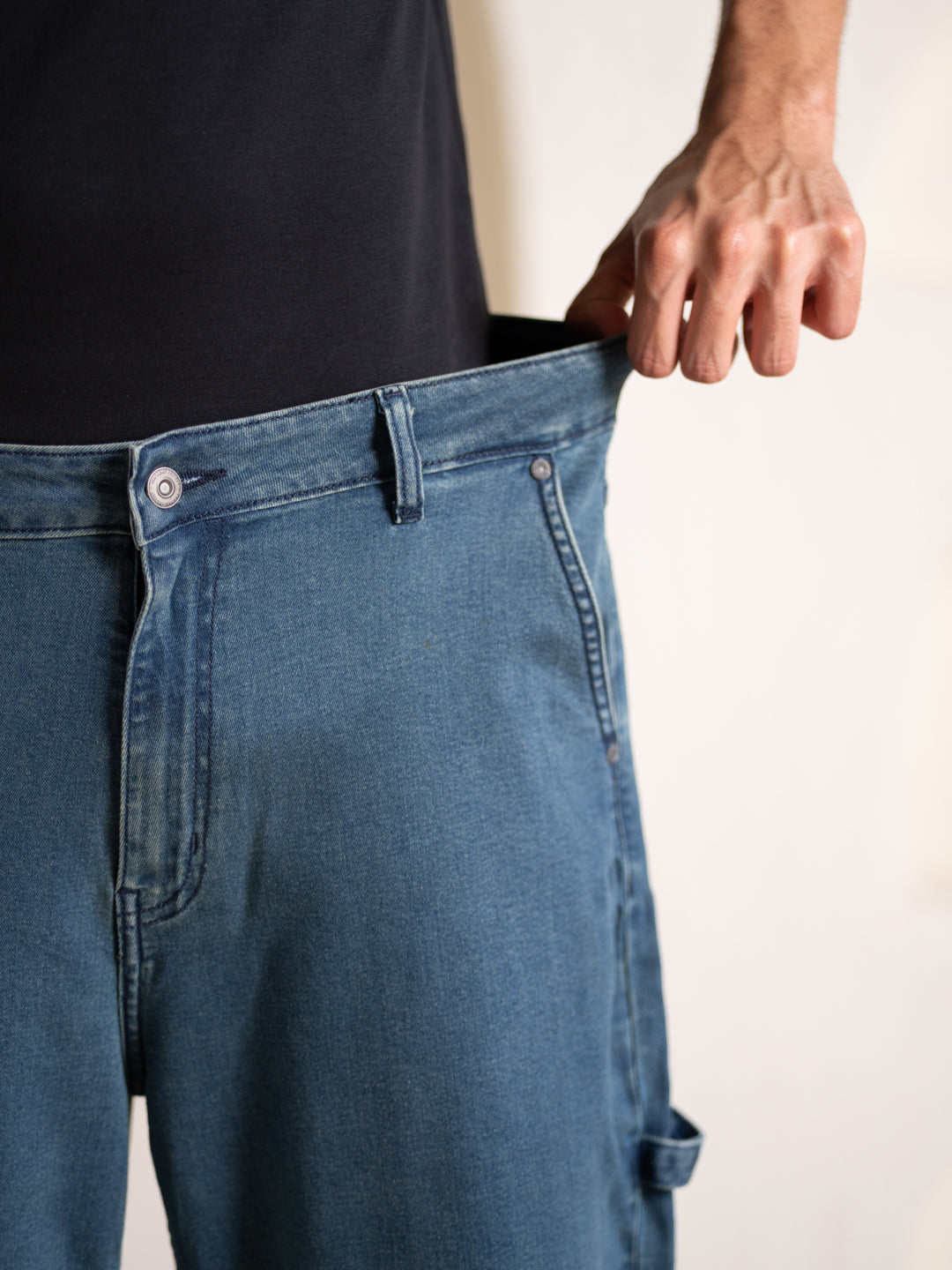 Tempest Blue Baggy Fit Jeans