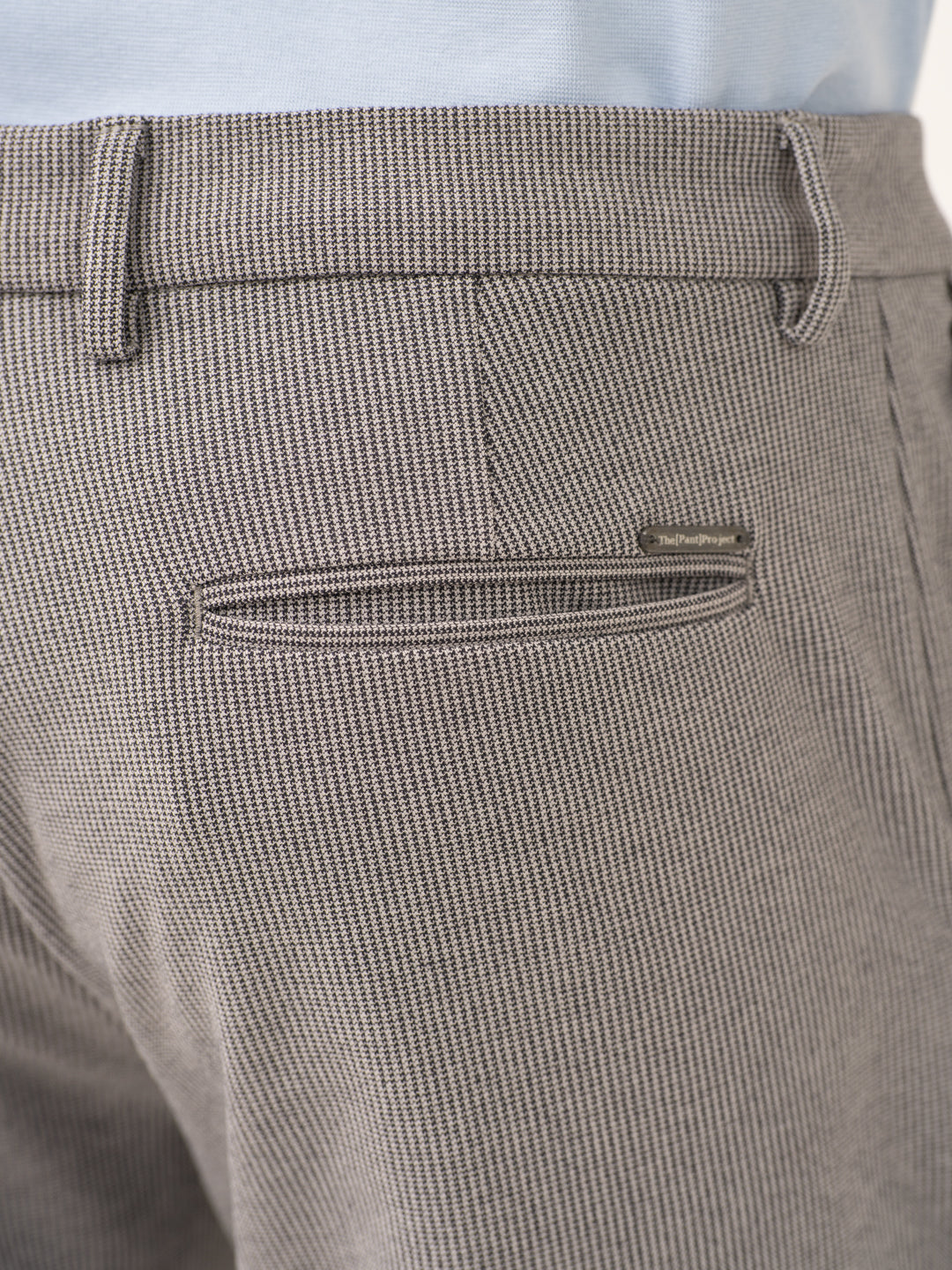 Orbit Black Houndstooth Power-Stretch Pants