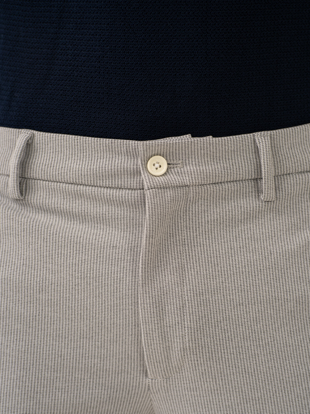 Satellite Grey Houndstooth Power-Stretch Pants