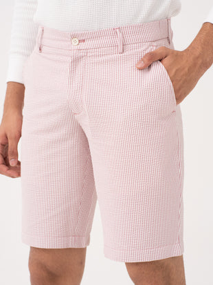 "Pant Project Romeao Rough chino shorts front side view"