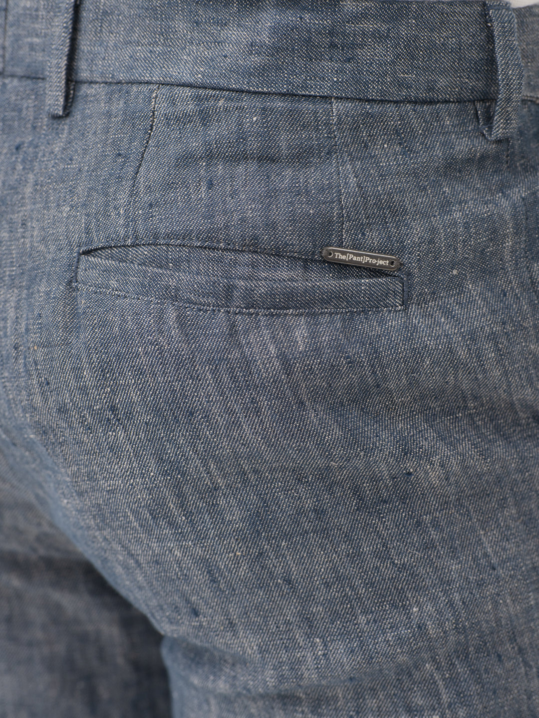 Thryv Indigo 100% Linen Pants