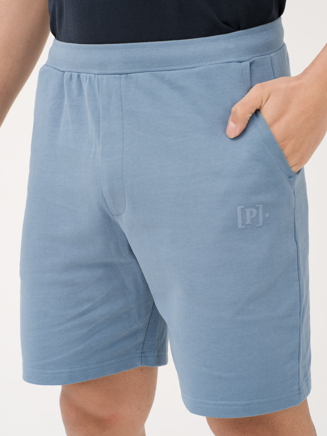 Poolside Blue Relaxed Fit Sweatshorts