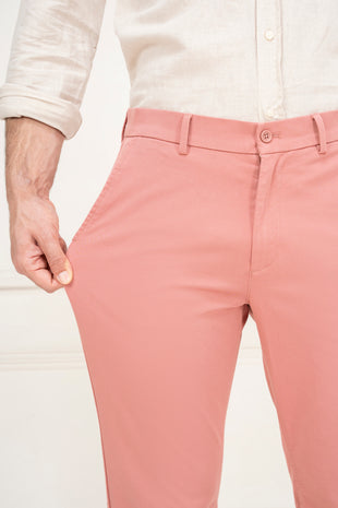 cotton stretch pants for men