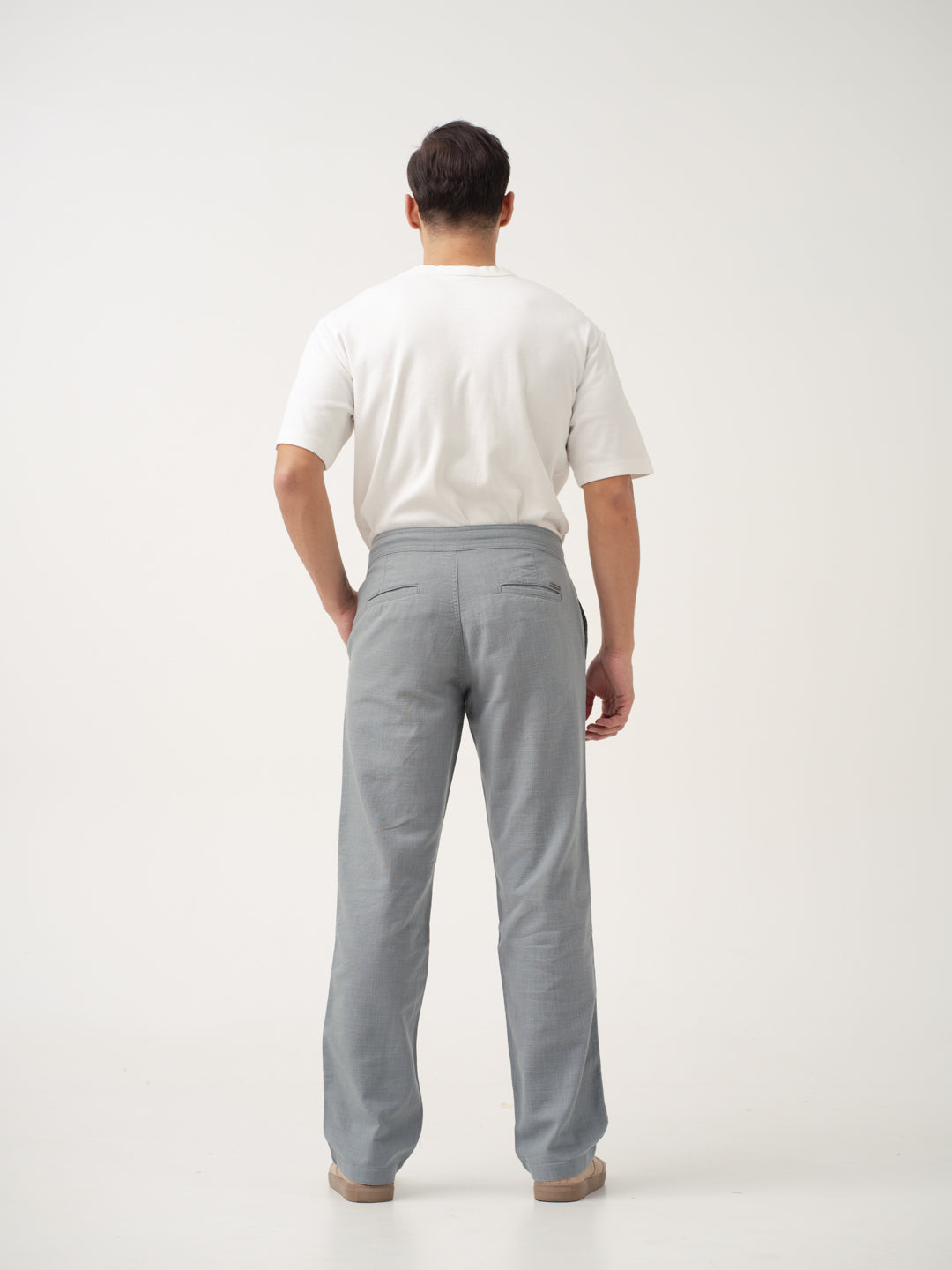 Bay Blue All Day Lounge Cotton Pants