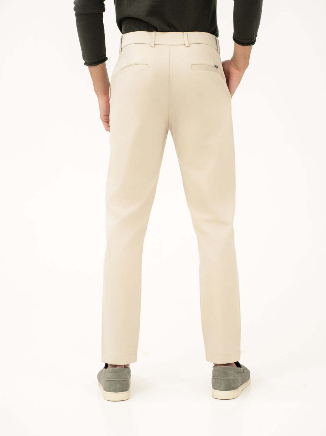 Weatherlock Cream Water Repellent Slim Fit Stretch Chinos