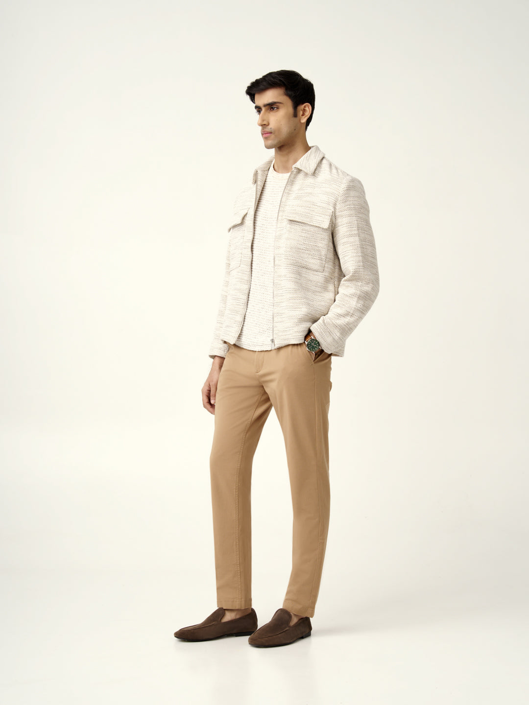 Earth Khaki Stretch Chinos