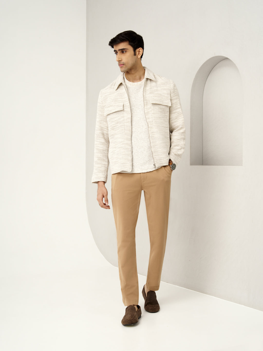 Earth Khaki Stretch Chinos