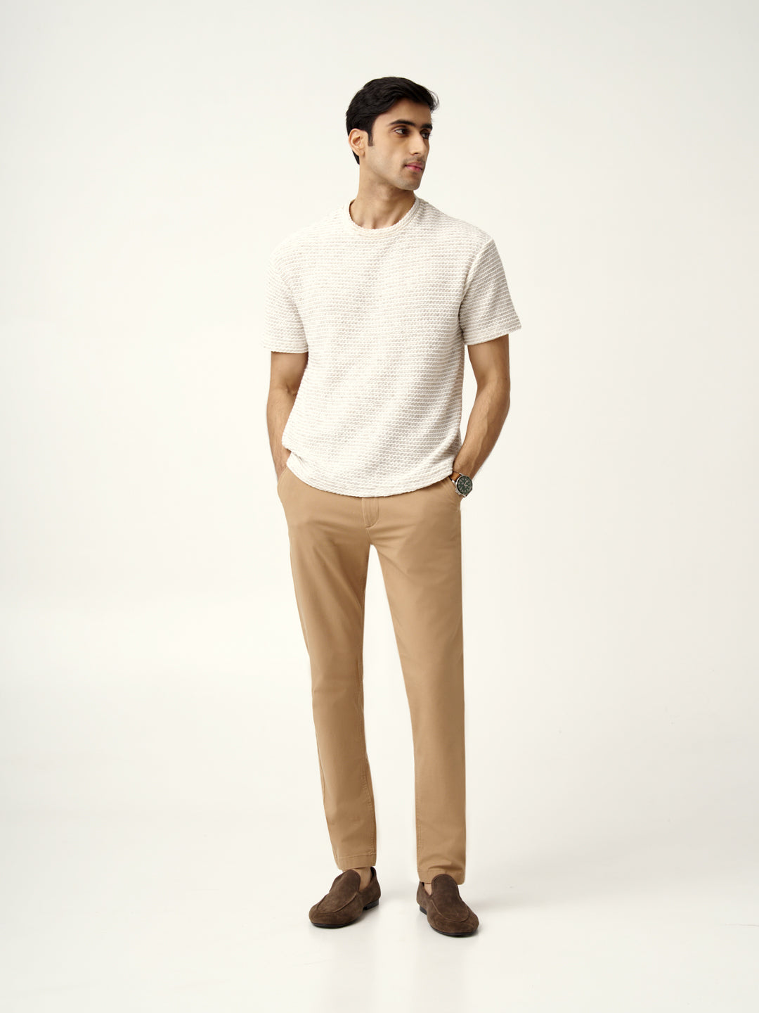Earth Khaki Stretch Chinos