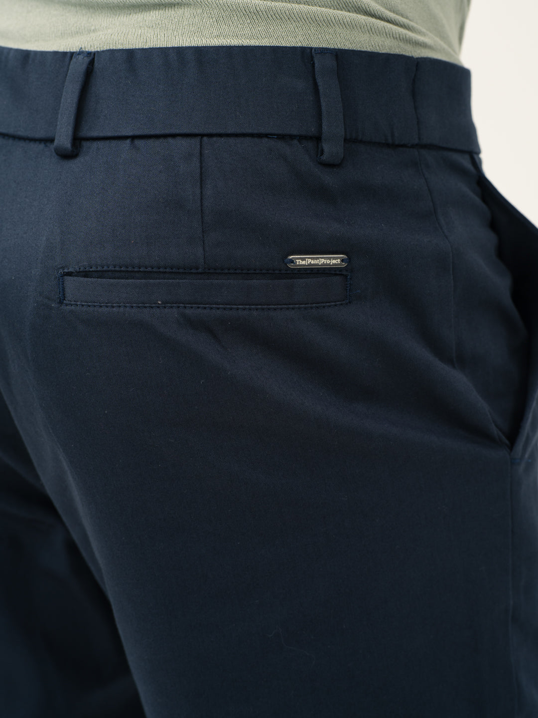 Hydrohalt Navy Water Repellent Slim Fit Stretch Chinos