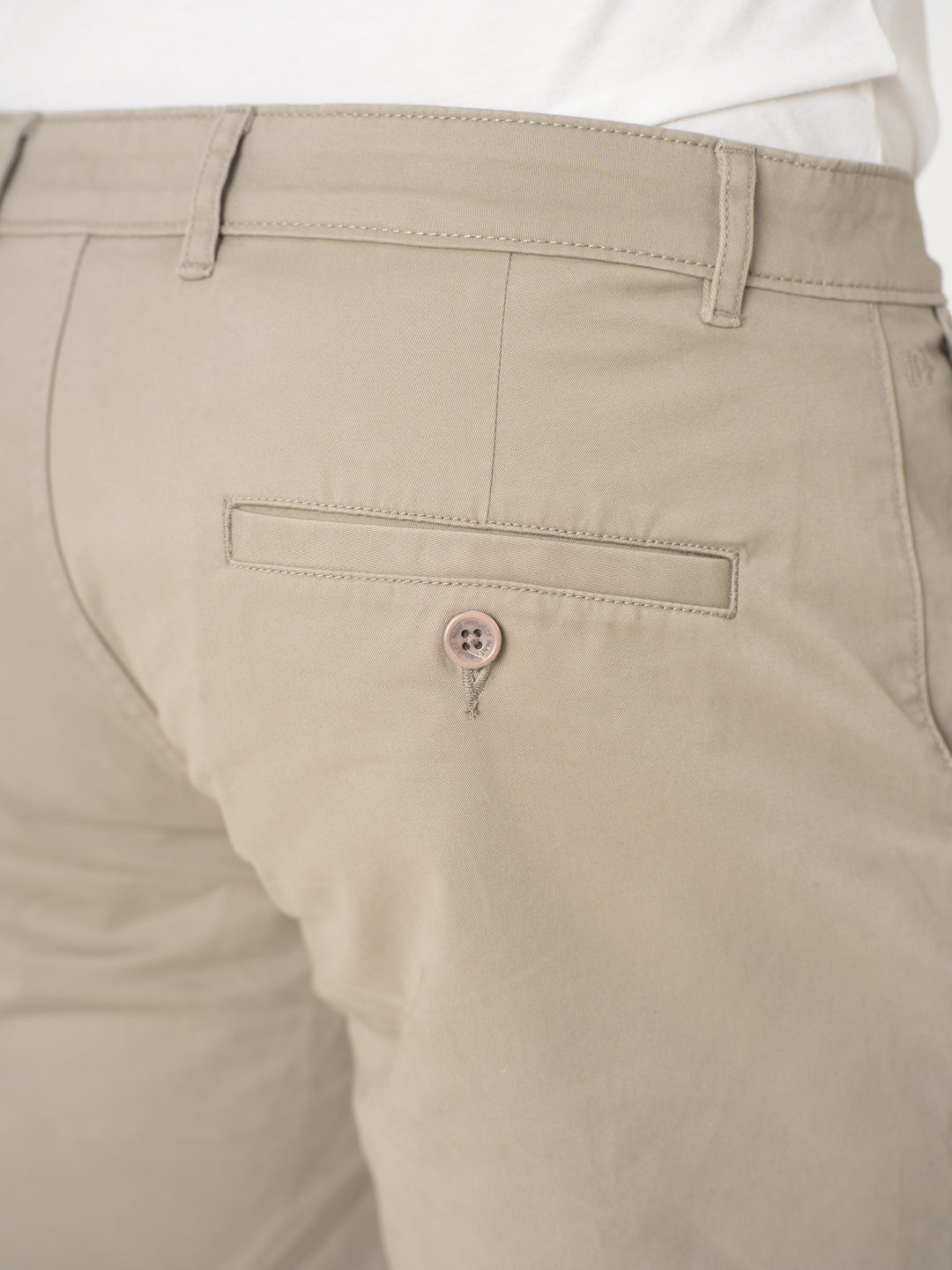 Klimt Khaki Stretch Chino Shorts