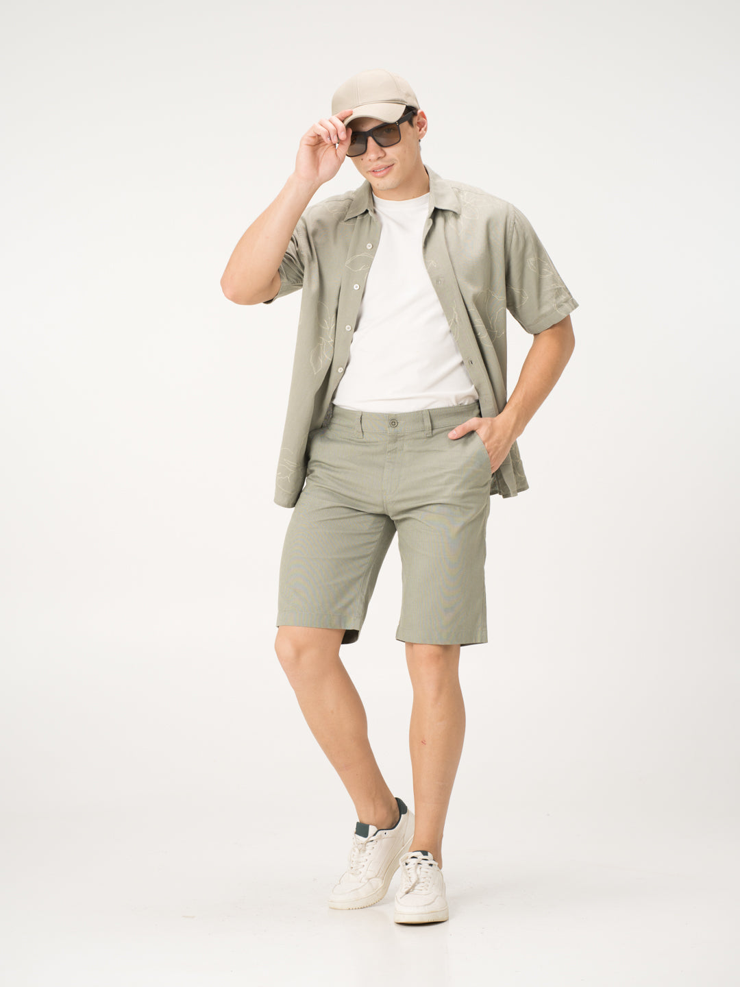 Sprout Green Chino Shorts