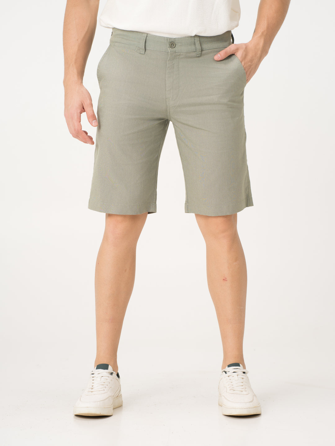 Sprout Green Chino Shorts