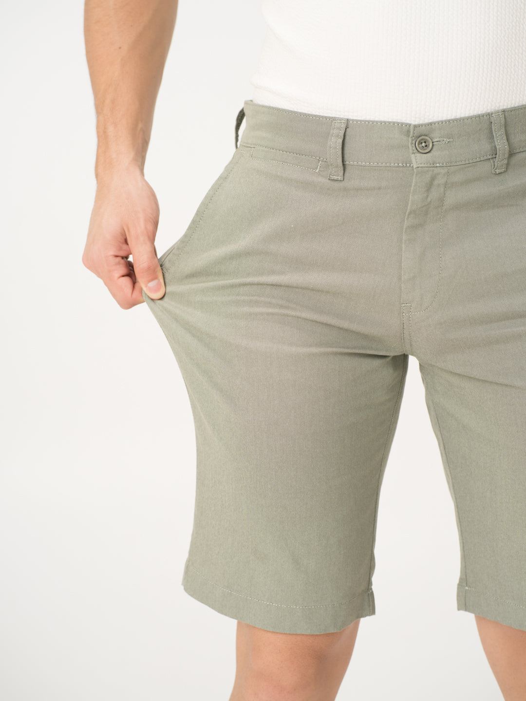 Sprout Green Chino Shorts