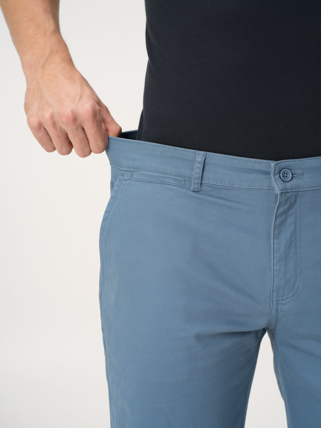 Freeda Blue Chino Shorts