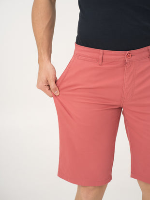Rosco Red Stretch Chino Shorts
