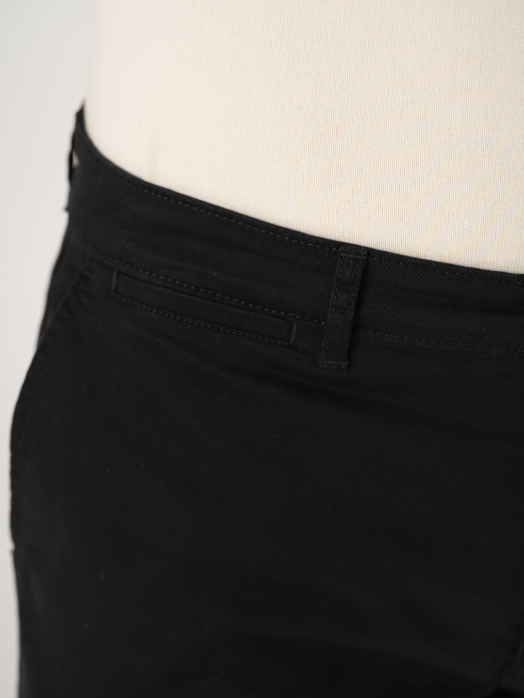 Basquiat Black Stretch Chino Shorts