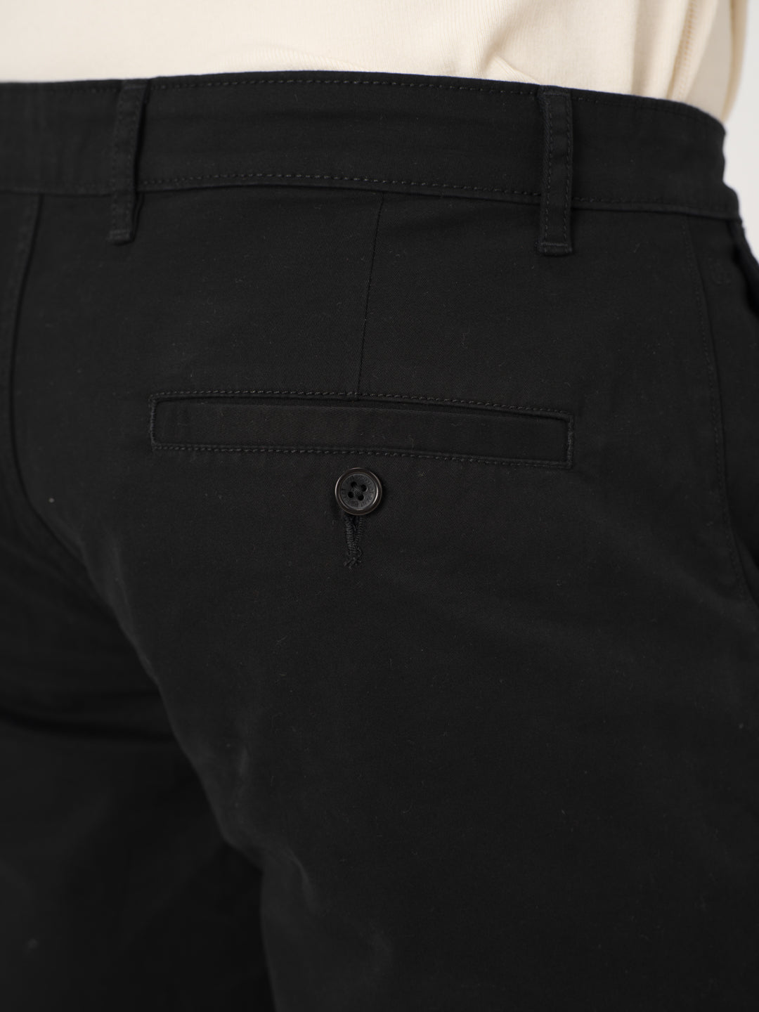 Basquiat Black Stretch Chino Shorts