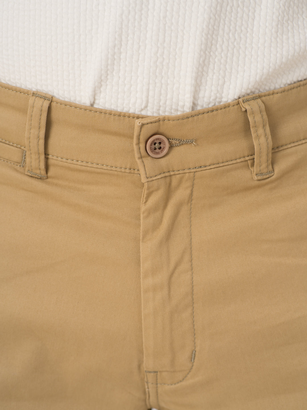 Blonde Khaki Chino Shorts