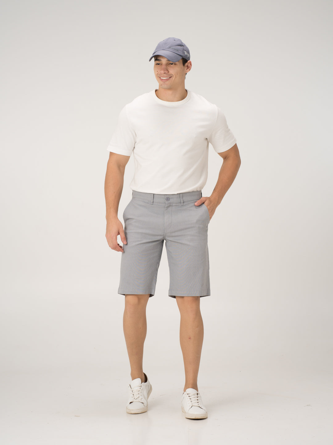 Heather Grey Chino Shorts