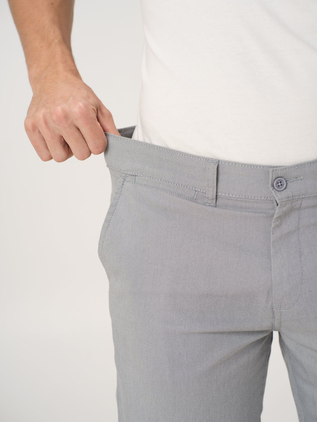 Heather Grey Chino Shorts