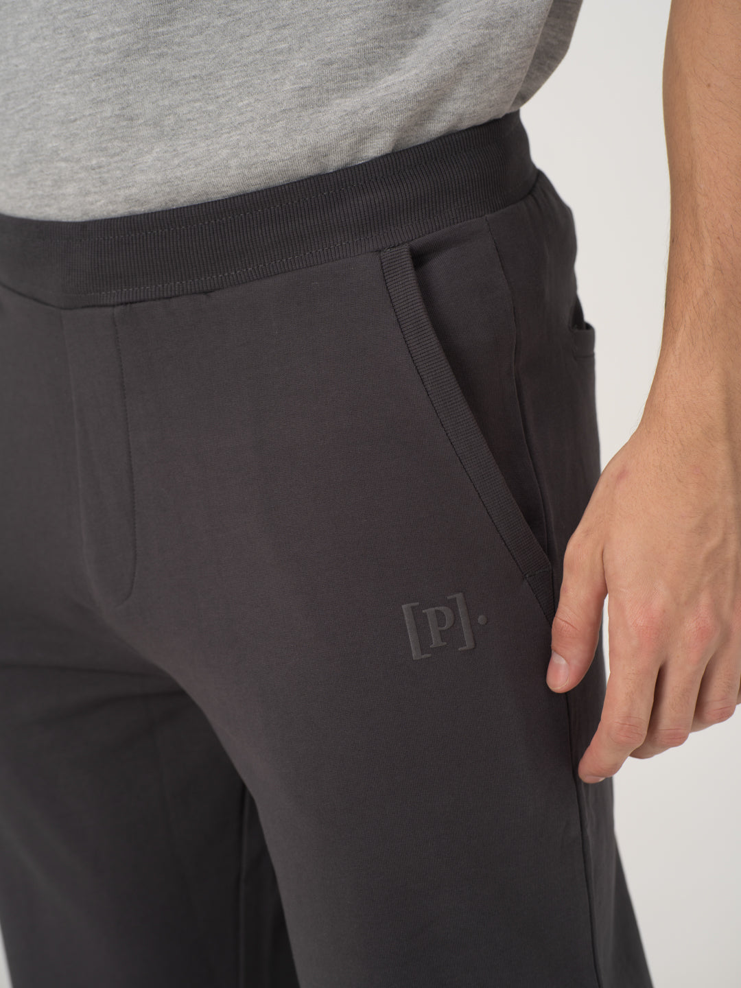 Thunderstorm Grey Cotton Sweatpants