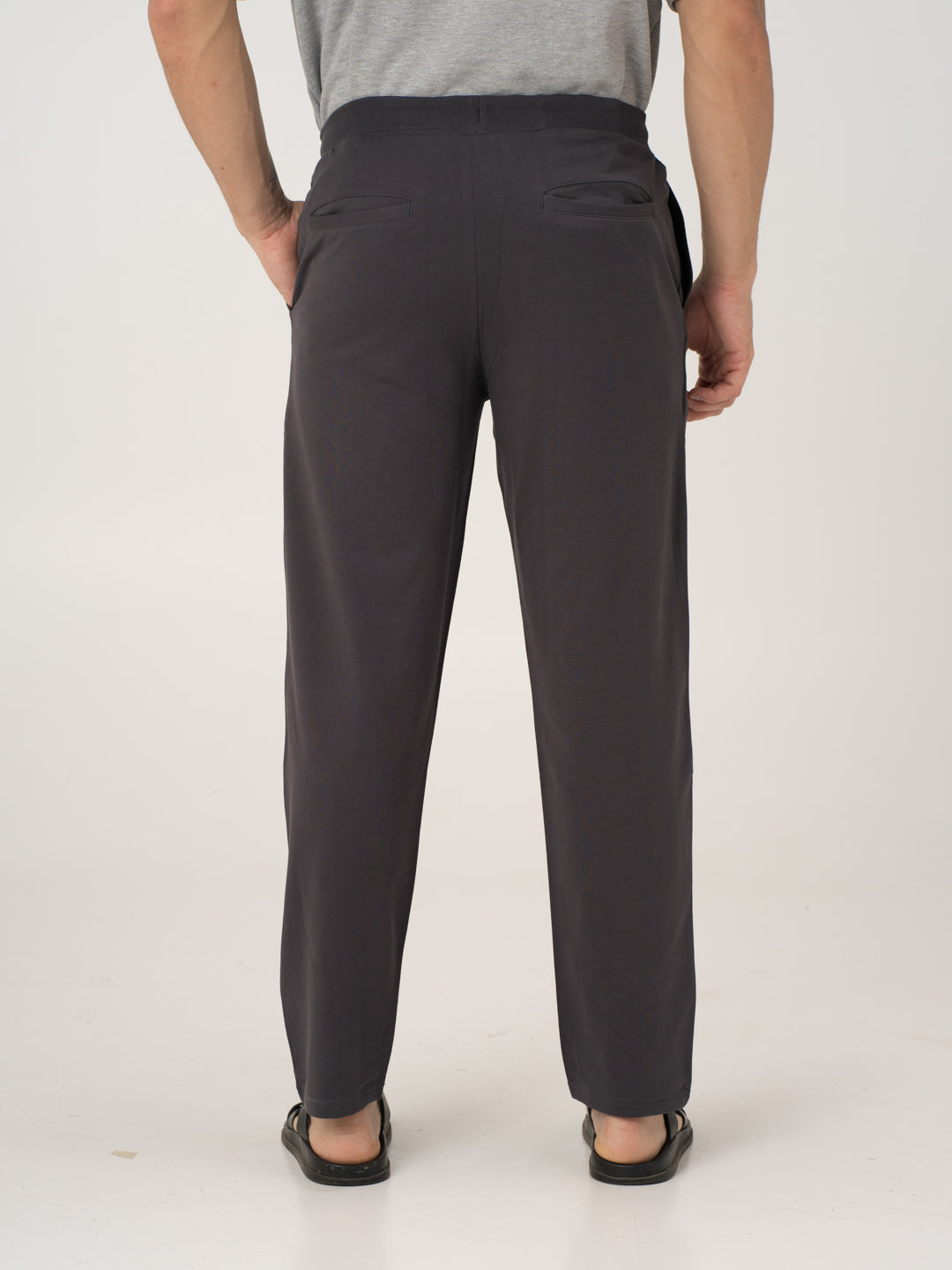 Thunderstorm Grey Cotton Sweatpants