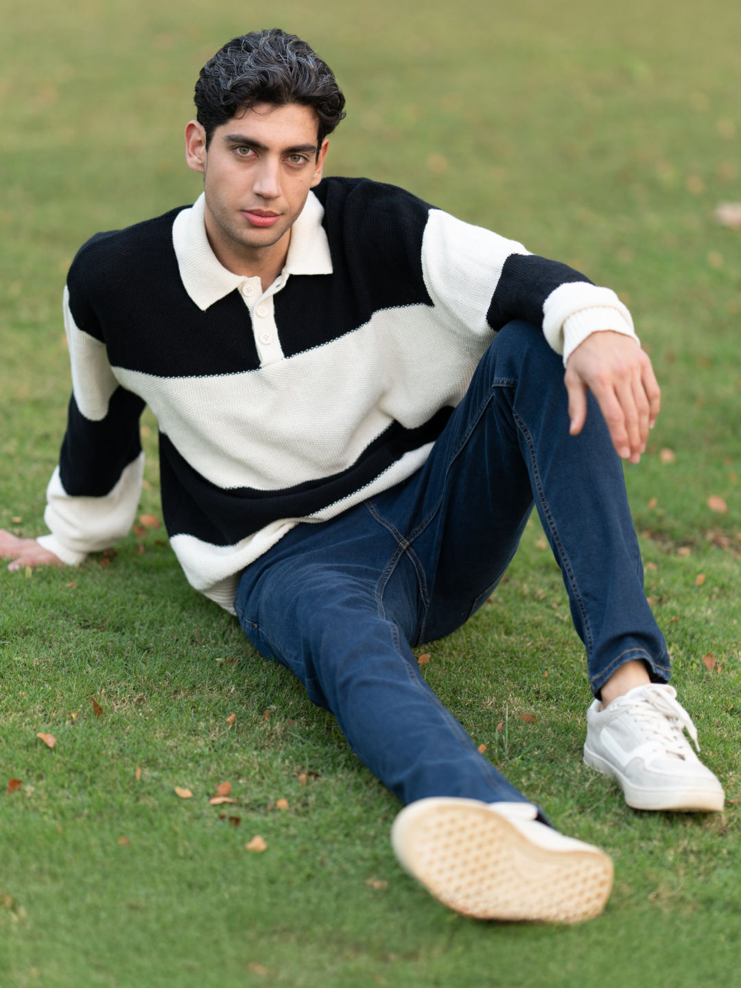 Indigo Blue Power-Stretch Slim Fit Jeans