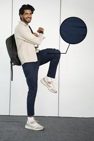 dark blue cargo pants