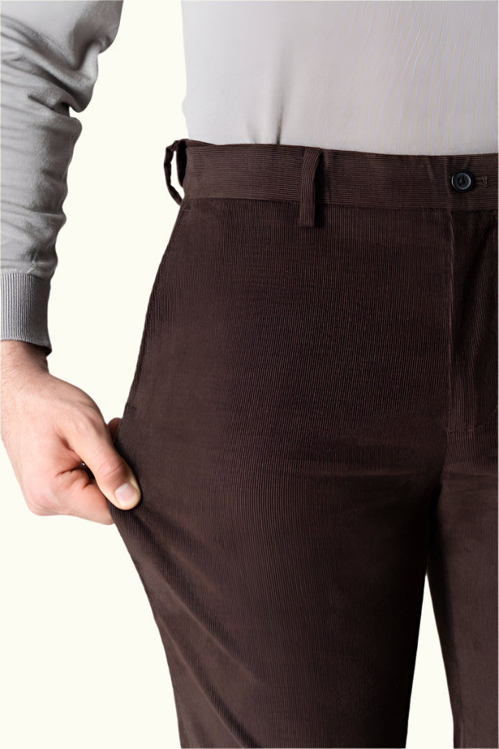 corduroy stretch pants