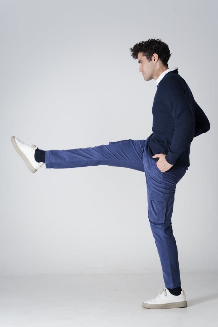 stretchy columbia blue pants
