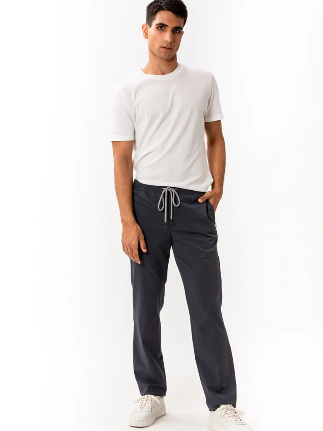 Grey All Weather Stretch Joggers