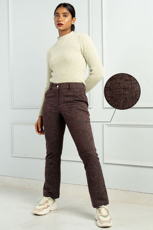 brown women's pants