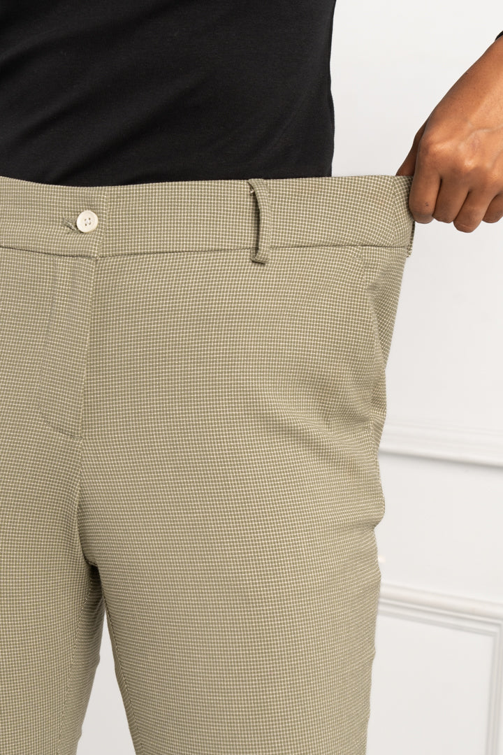 mint green stretchable pants