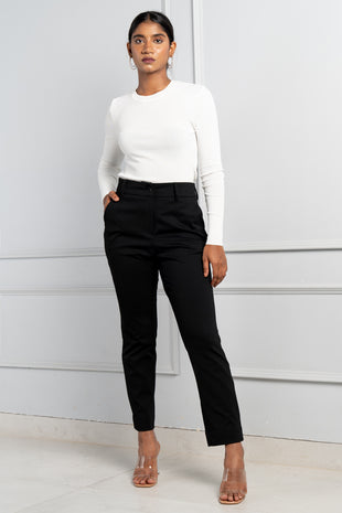 black pants