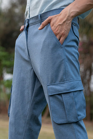 cargo stretch pants for men