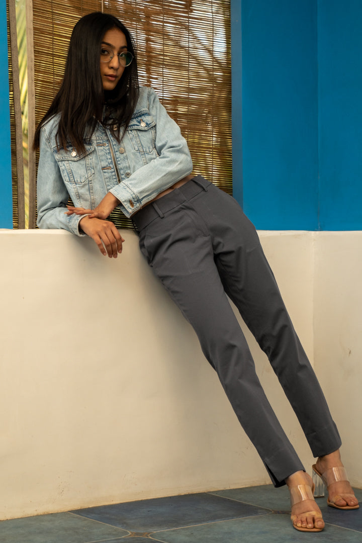 spanish grey chino pants